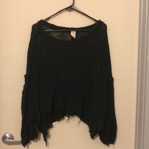 Cropped Free People Sweater!